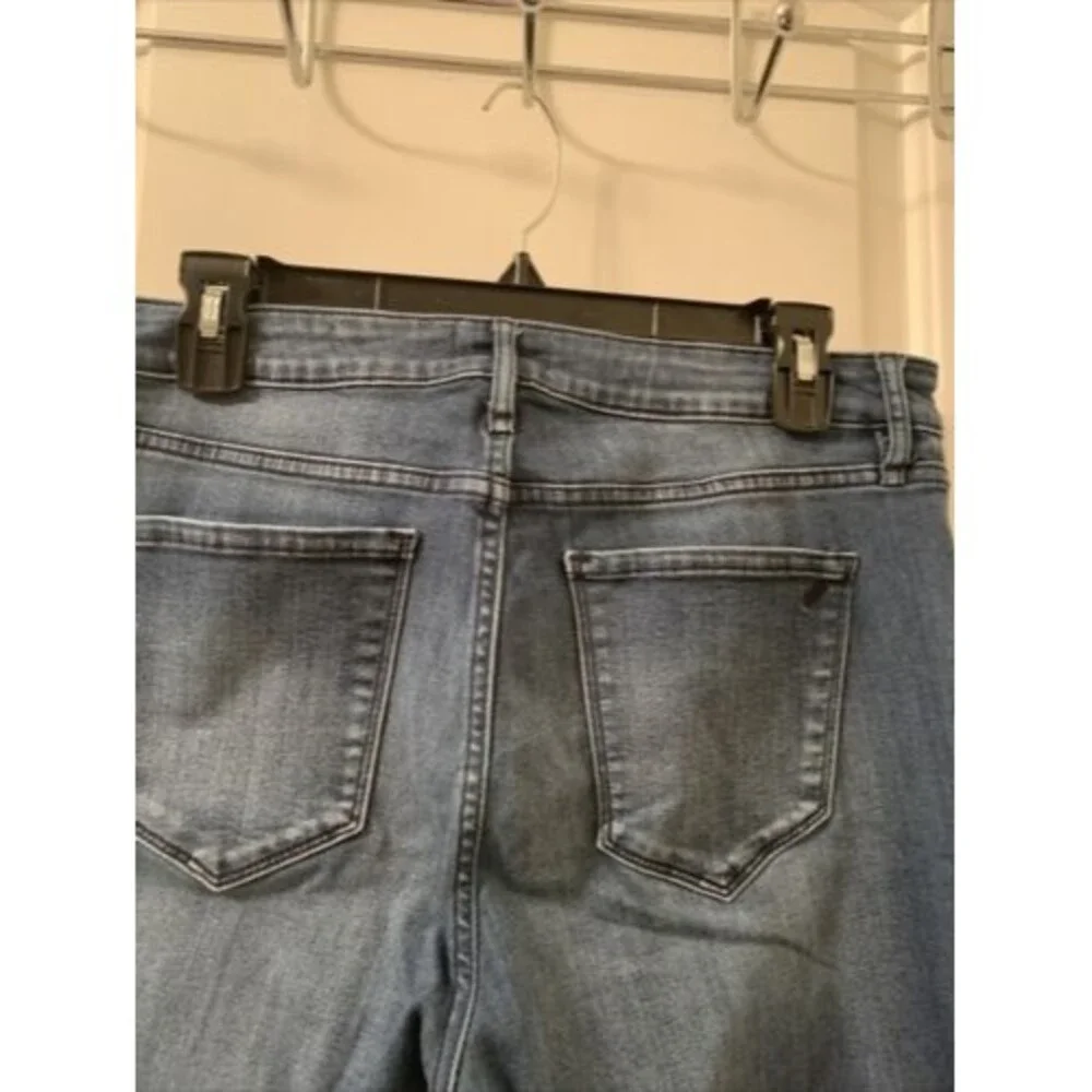 William Rast Women's Destroyed Distressed Denim Jeans w/Pockets Blue Size 32
